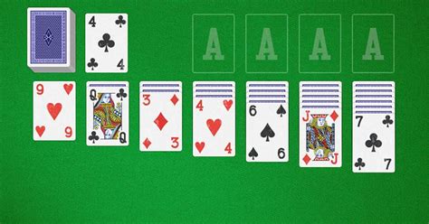 Double solitaire card game - There are two main areas in the game: The foundation: These are the empty piles at the top of the game. Place cards here from the tableau in order by suit, starting with Aces. The tableau: This is the area with 7 columns. The first column has 1 card, the second column has 6, the third column has 7, the fourth column has 8, the fifth column has ...